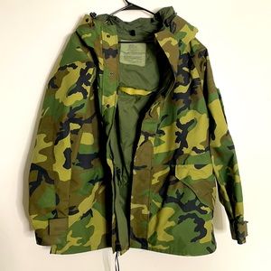 Men’s Army Fatigue Camo Army Jacket